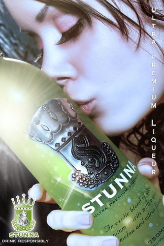 STUNNA LIQUEUR is the worlds first to blend a exotic combination of vodka,rum & tequila with a melon citrus flavor.. It's not just a drink its a lifestyle