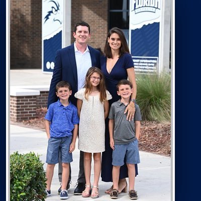 Husband; Father of 3; Director of Athletics at the University of North Florida; John 15:12