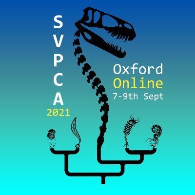 Official twitter account for the Symposium of Vertebrate Palaeontology and Comparative Anatomy, Oxford (online) 2021, 7th-9th September. #SVPCA2021