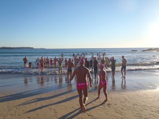 Bold & Beautiful SS: an inclusive, informal group who meet at the southern end of Manly Beach and swim at 7am, 7 days a week from Manly to Shelly Beach & back