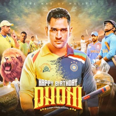 former Indian cricket team captain and now Indian wk batsman @msdhoni fan page
the greatest of all time no 1 captain 


following to all the updates of #msdhoni