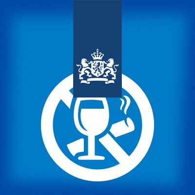 Twittert over het toezicht op de onderwerpen tabak, alcohol en cannabis. Klacht of melding? Ga naar https://t.co/DyrmB3LCWL of bel 0900-0388.