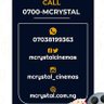 mcrystalcinemas's profile picture. '... we make the vision crystal clear...'
ff @mcrystalcinemas for updates