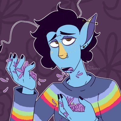 harmunees's profile picture. ☀️🧡4.17.20💙🌙 | harmunee_art on instagram