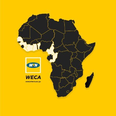 Welcome to the official account of MTN WECA Region ( West and Central Africa). 
Informations | Support | Serve | Enable
#WeGoodTogether