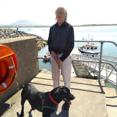 Shipbroker, Father of 4 grown up children ,7 wonderful Grandchildren,Black labrador lover Last one of 4 since 1976 died June 2020 so sad,no 5  Harry 40 mos old