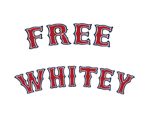 James Whitey Bulger, infamous mob boss captured by the FBI after 16 yrs!
Bring Whitey back to Southie in your favorite Boston themed Free Whitey T-shirt!