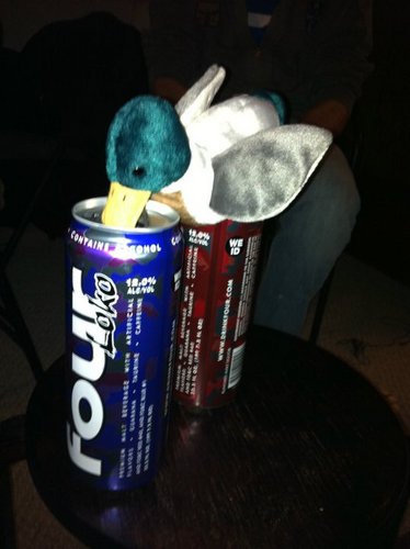 Just another drinker with a quacking problem. Snatchchat: KonradDrake