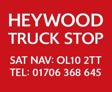 Heywood Truck Stop is a high security truck stop based in Heywood with a licensed café and free showers. SAT NAV: OL10 2TT