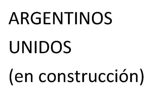 Somos Argentinos Unidos (en construcción).