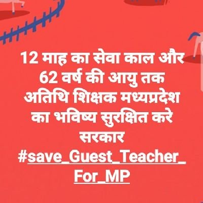 RAJESHM36015103's profile picture. Save guest teacher MP