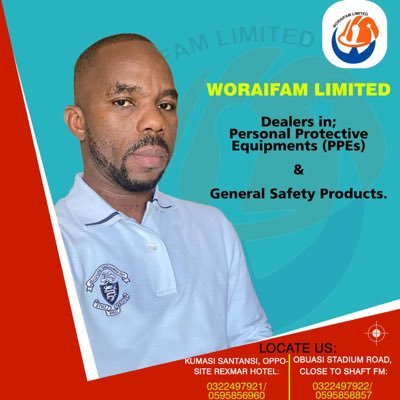 Director of WoraiFam LTD Dealers in Personal Protective Equipments (PPE'S) & General Safety Products.