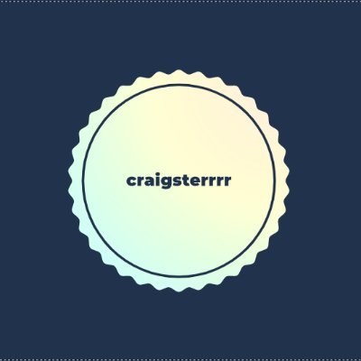 craigsterrrr Profile Picture