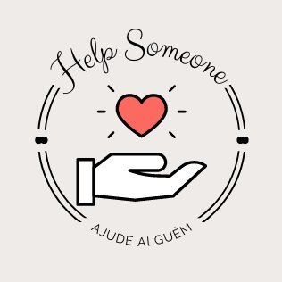 O Help Someone é um projeto que visa ajudar pessoas em situações de vulnerabilidade ou investir em causas sociais e culturais. Encontre alguém a quem ajudar!