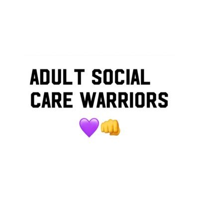 💜👊 Admin Adult Social Care Warriors Facebook Group Campaigner, Agitator & Warrior for free social care & disability rights. Social Care Reform & Carers Rights