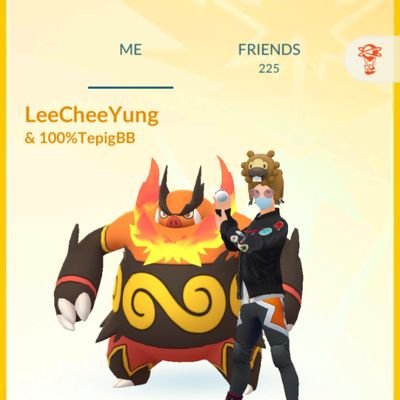 🇲🇾 Malaysia Pokémon GO Instinct Trainer |
Start Pokémon GO Journey:
Level 1 (20/10/2016) | Level 40 (18/03/2018) | Level 50 (23/06/2021)