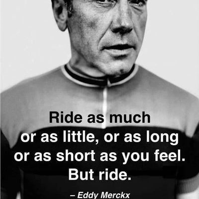 My bike was made for riding, and that's just what I'll do!

Wealth is determined by the quality of our air, beauty of landscapes and the sound of birds singing.