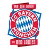 BayernRedLadies's profile picture. The ONLY Official International All-Female @FCBayern Fan Club ⚽️💃 #MiaSanDamen ➡️ Follow Us On Instagram & Facebook @BayernRedLadies