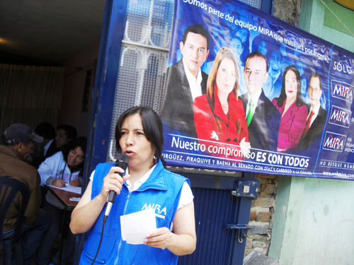 Administrador Financiero, Líder comunitario, 100% MIRAISTA