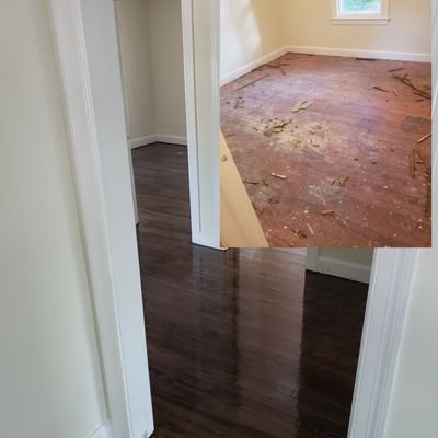 we are a company dedicated to the installation of wooden and laminate floors, we also provide maintenance and repairs, our phone number is 2522996729 you can wr