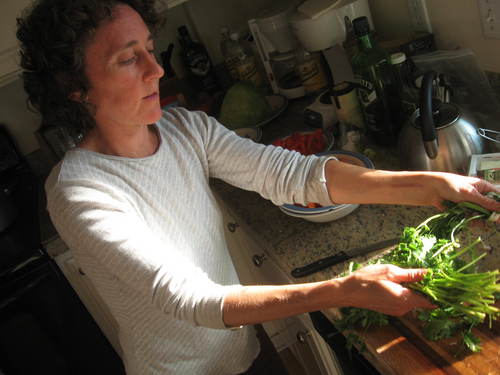 Local sustainable foods chef and educator, mom, cookbook author, nutritionis, helping people access and prepare delicious, healthy, and real whole foods
