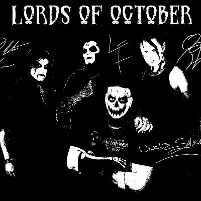 Lords of October play music for monsters. We are Uncle Salem, Lucifer Fulci, Aleister Kane and October Phoenix