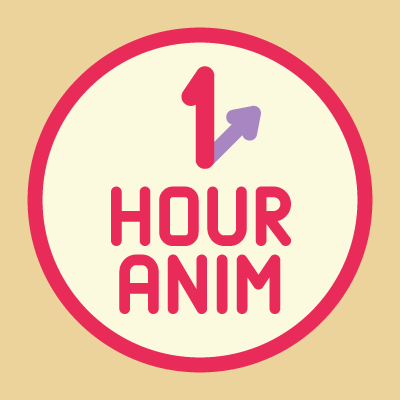 Welcome to the 1 Hour Animation Challenge! Here you'll find the weekly prompts and retweets of all things tagged with #1houranim 🕐 (SFW only please)