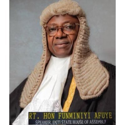 FunminyiAfuye's profile picture. Speaker, Ekiti State 6th House of Assembly
