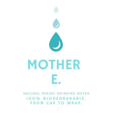 100% Compostable water bottles🙌MOTHER E. 🌊💧🌱I’m not plastic! bottles made from plants🙌 instagram mothere_biod