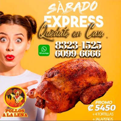 Pollo a la Leña Barrio Latino Grecia.
Pedidos: Whatsapp 6099-6666  8323-1525
BARRIO LATINO