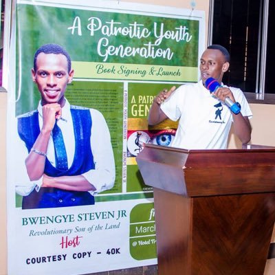 Founded by Bwengye Steven JR. Motivating the Patriotic Youths to write about their country and shaping good standards for future generations🇺🇬