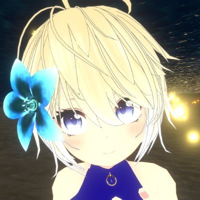 kuueail(くうえる)です(*´▽`*) VRChatの動画をツイートしてるので、 「#くうえる動画」検索してみてね😆🌸 https://t.co/RjTvEwp7pM… クロノスちゃん作者(かれきつねさん)より商用利用許可済み💖