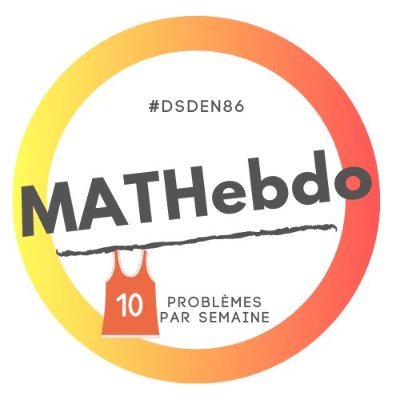 10 problèmes par semaine de la PS au CM2 !
Retrouvez Josette en maternelle, James en 🇬🇧, bougez avec Apécus et écoutez Cosinus sur Radio MATHebdo ! #MATHebdo