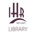 IHR Wohl Library (@IHR_Library) Twitter profile photo