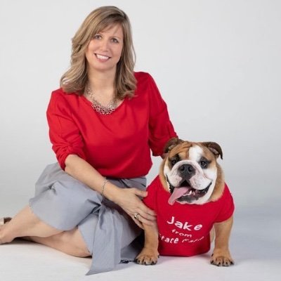 See the dog in the picture? That's Jake from State Farm. Jake is in charge, we all just work for him. Call us at 407-ASK-JAKE