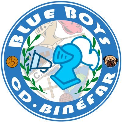 Fondo celeste🔜Blue Boys CD.Binéfar más que un sentimiento