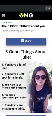 osian_julie's profile picture. Be Honest and Be Humble