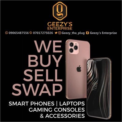 I deal in Gadgets. All Phones(UK and Brand new) (Iphones and androids), Laptops , gaming consoles 📱💻🖨️⌨️. Sporting Equipment for sale. +2349065487556