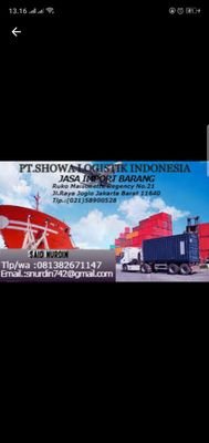 PT Showa logistik Indonesia
Jasa import
Tlp.wa: 081382671147
Email.snurdin742@gmail.com
Tlp,:(021)58900528