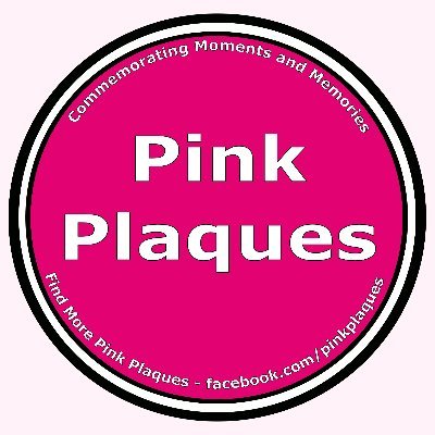 'Pink Plaques' - a Lighthearted visual art project that commemorates the moments and memories of everyday people!   Sponsored by Mayflower 400 UK