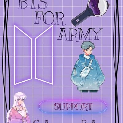 방탄소년단 
Portada Creada por Mi 
Fan account L-army