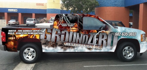 Welcome To Ground Zero Restoration, LLC.  Our team of Phoenix fire, water, and mold damage experts can help you in your time of need and major emergencies.