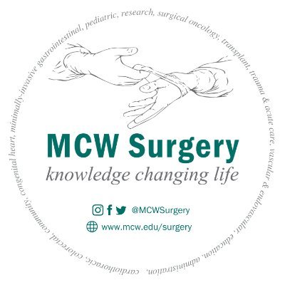 Official Twitter account of the @MedicalCollege Dept. of Surgery | #LeadingTheWay  | Like us on Facebook @MCWSurgery | Listen to our podcasts: https://t.co/p0JBuGKuHU