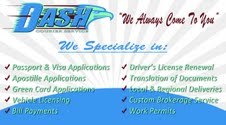 dashcourier's profile picture. A COURIER SERVICE IN ANTIGUA :visa , passport,apostille,bills, payment,custom brokerage, vehicle license , island tours, hotel accom
