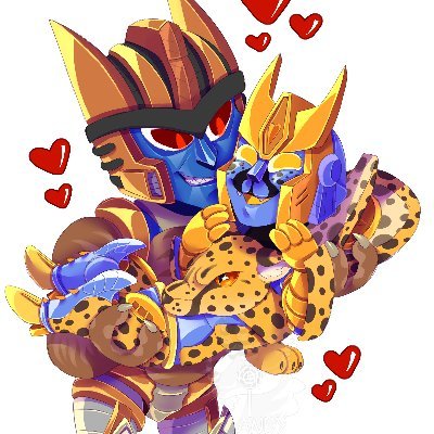 Dinobot/Cheetor Week is being held  8/9 — 8/15
Icon by @candychameleons
Run by @kiyuo_honoo and @candychameleons