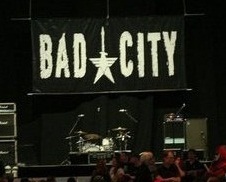 BAD CITY on tour with KISS right NOW!!!!!!