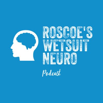 The Roscoe's Wetsuit Neuro Podcast is an applied neuroscience show featuring raw, unfiltered conversations with researchers and clinicians.