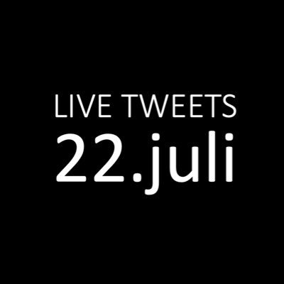 Live tweets fra 22. juli-terroren på øyeblikket de skjedde for 10 år siden. Aldri glemme! Av @vegardgw @torunnhusvik @lundmarthe