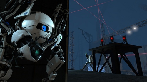 I ♥ hugs and testing.
GLaDOS designed me to complete test that humans could not. The reassembly machine is my second best friend next to P-Body.