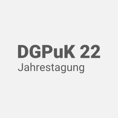 Dgpuk2022's profile picture. Jahrestagung der Deutschen Gesellschaft für Publizistik- und Kommunikationswissenschaft (22. - 24.02.2022) - #dgpuk22 - dezentral & digital - https://t.co/WswKx1BqRA